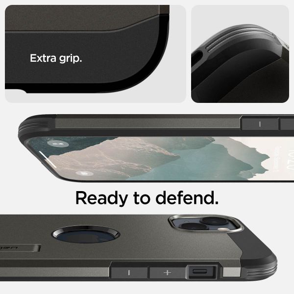 Spigen Tough Armor Backcover MagSafe iPhone 14 Plus - Gunmetal