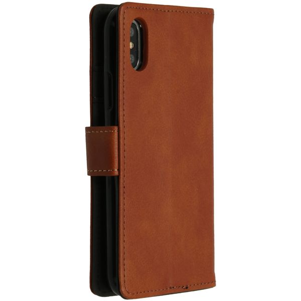 imoshion Luxe Bookcase iPhone Xs / X - Bruin