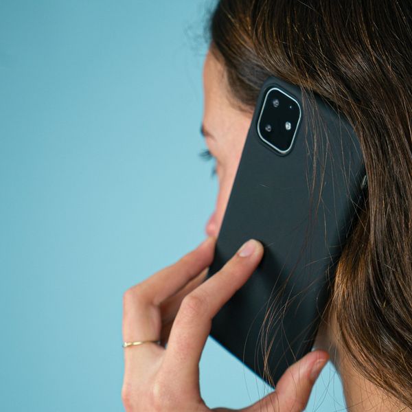 imoshion Color Backcover OnePlus 9 - Zwart