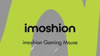 imoshion Gaming muis met RGB lichten - Bedrade gaming muis met USB-A aansluiting - Zwart