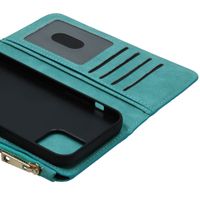 Luxe Portemonnee iPhone 12 (Pro) - Turquoise