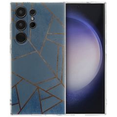 imoshion Design hoesje Samsung Galaxy S24 Ultra - Blue Graphic