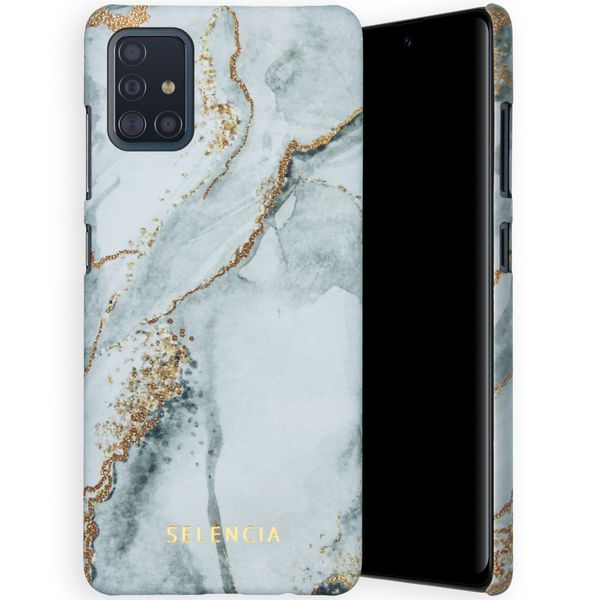 Selencia Maya Fashion Backcover Samsung Galaxy A51 - Marble Stone