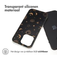 imoshion Design hoesje Apple iPhone 15 Pro - Sky Black Transparent