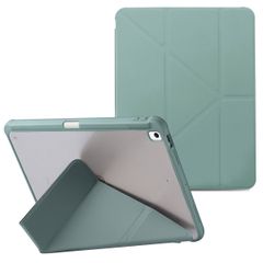 imoshion Origami Bookcase iPad 9 (2021) 10.2 inch / iPad 8 (2020) 10.2 inch / iPad 7 (2019) 10.2 inch - Donkergroen