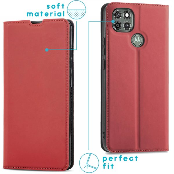 imoshion Slim Folio Bookcase Motorola Moto G9 Power - Rood