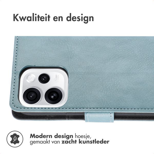 imoshion Luxe Bookcase Oppo Reno 15F - Lichtblauw