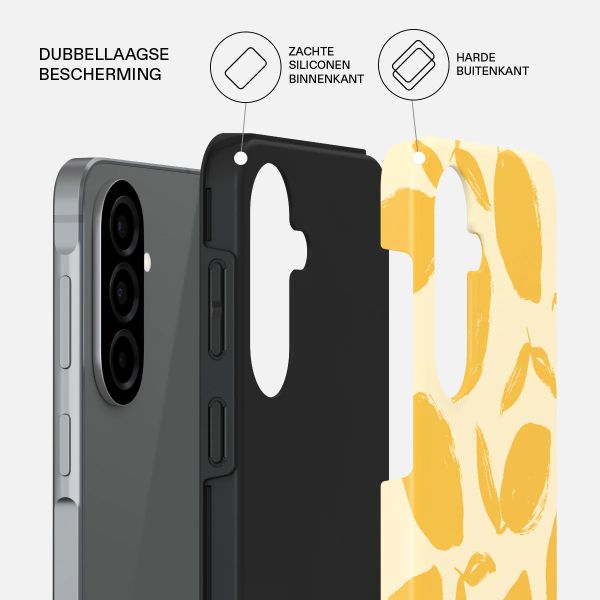 Burga Tough Backcover Samsung Galaxy A57 (5G) - Lemon Tart