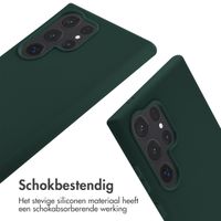 imoshion Siliconen hoesje met koord Samsung Galaxy S24 Ultra - Donkergroen