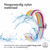 imoshion Elastisch nylonbandje Fitbit Charge 5 - Meerkleurig