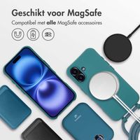 imoshion Color Backcover met afneembaar koord MagSafe iPhone 16 - Dark Green