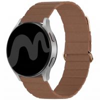 imoshion Magnetisch lederen bandje  - Universeel 20 mm aansluiting - Bruin