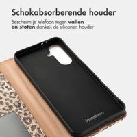 imoshion Design Bookcase Samsung Galaxy A56 - Leopard Mood