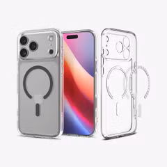 Spigen Ultra Hybrid Backcover MagSafe Apple iPhone 17 Pro - Clear Graphite