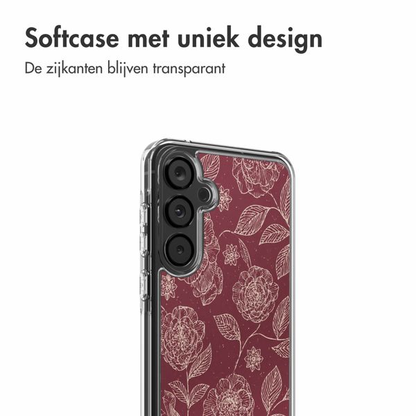 imoshion Design hoesje Samsung Galaxy A55 - Deep Rose