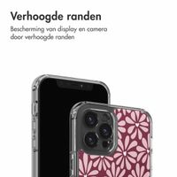 imoshion Design hoesje Apple iPhone 12 (Pro) - Bloom Love Blush