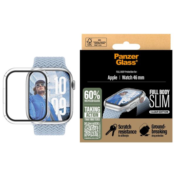 PanzerGlass Full Body Case Slim Apple Watch Series 10 / 11 - 46 mm - Transparent