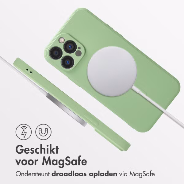 imoshion Color Backcover met MagSafe Apple iPhone 13 Pro Max - Groen