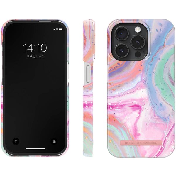 iDeal of Sweden Fashion Backcover Apple iPhone 15 Pro - Pastel Marble