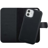 Selencia Olyn Detachable Bookcase with MagSafe Apple iPhone 12 (Pro) - Black