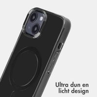 Accezz Lite Backcover met MagSafe Apple iPhone 14 - Smokey Clear