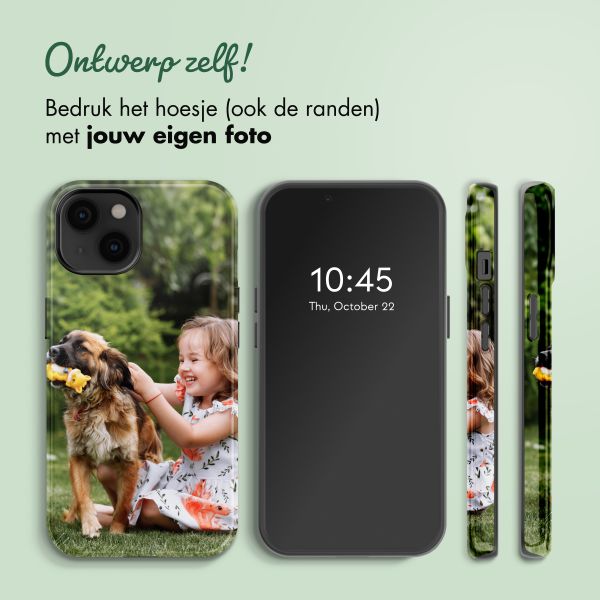 Ontwerp je eigen tough case met MagSafe Apple iPhone 14 - Wit