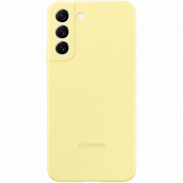 Samsung Originele Silicone Backcover Galaxy S22 Plus - Yellow