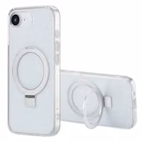 Accezz Ring Stand Backcover met MagSafe Apple iPhone 16e - Transparant