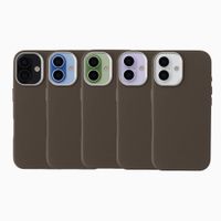 Accezz Mesh Backcover met MagSafe Apple iPhone 17 - Bruin