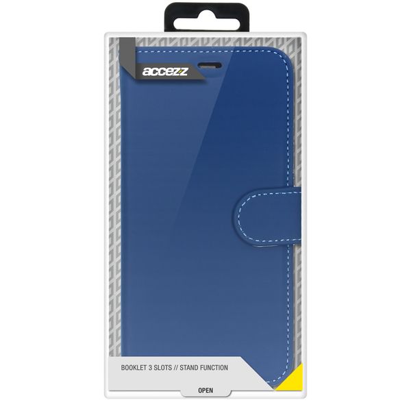 Accezz Wallet Softcase Bookcase Apple iPhone 12 Pro Max - Blauw