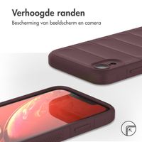 imoshion EasyGrip Backcover iPhone Xr - Aubergine