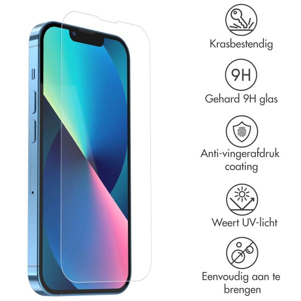 Accezz Gehard Glas Screenprotector 2-pack Apple iPhone 13 Mini