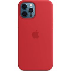 Apple Silicone Backcover MagSafe Apple iPhone 12 Pro Max - Red