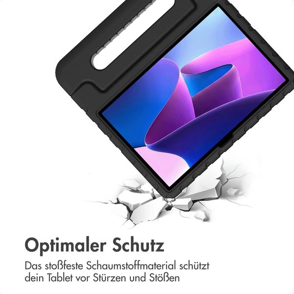 imoshion Kidsproof Backcover met handvat Lenovo Tab M10 (3rd gen) - Zwart