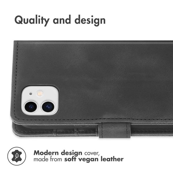 imoshion Bookcase with Strap Apple iPhone 11 - Black