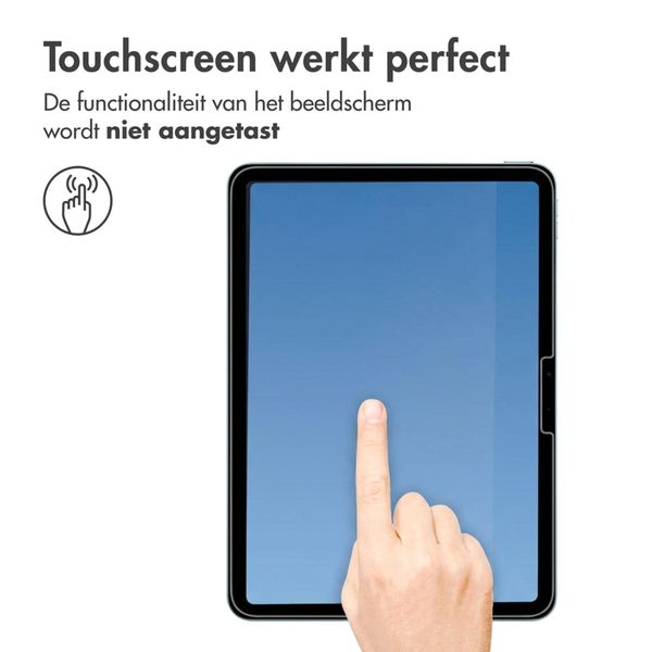 imoshion Gehard glas screenprotector Apple iPad Air 11 inch (2026) M4 / (2025) M3 / (2024) M2 / iPad 11 (2025) A16 / iPad 10 (2022)