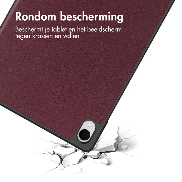imoshion Trifold Bookcase Samsung Galaxy Tab S11 - Bordeaux