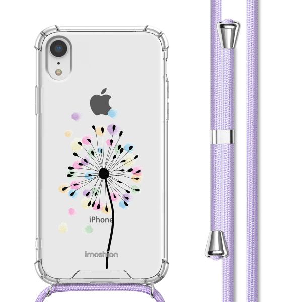 imoshion Design hoesje met koord Apple iPhone Xr - Sandstone Dandelion