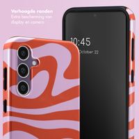 Selencia Vivid Backcover Samsung Galaxy S23 FE - Dream Swirl Pink