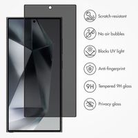 Accezz Tempered Glass Privacy Screenprotector Samsung Galaxy S24 Ultra