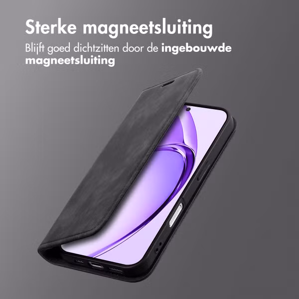 imoshion Slim Bookcase Oppo A5 5G (2025) - Zwart