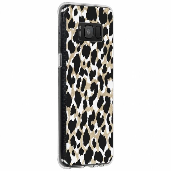 Design Backcover Samsung Galaxy S8 - Panter Zwart