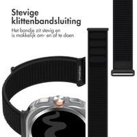 imoshion Nylon bandje Samsung Galaxy Watch Ultra (2024/2025) - Zwart