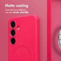 imoshion Color Backcover met MagSafe Samsung Galaxy S24 - Neon Pink