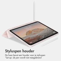 Accezz Smart Silicone Bookcase Apple iPad Air 13 inch (2025) M3 / (2024) M2 - Roze