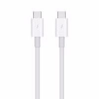 Apple Thunderbolt 3 kabel - Oplaadkabel voor Apple MacBook - 0,8 meter - Wit