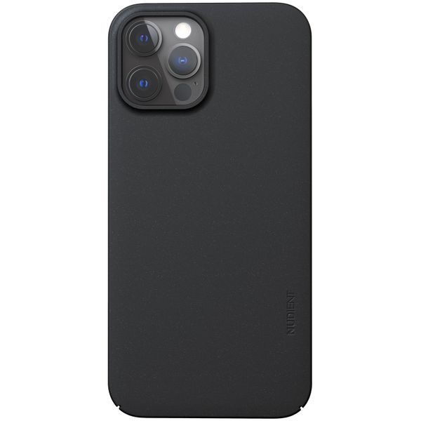 Nudient Thin Case iPhone 12 Pro Max - Ink Black