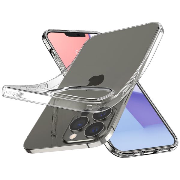 Spigen Liquid Crystal Backcover iPhone 13 Pro - Transparant