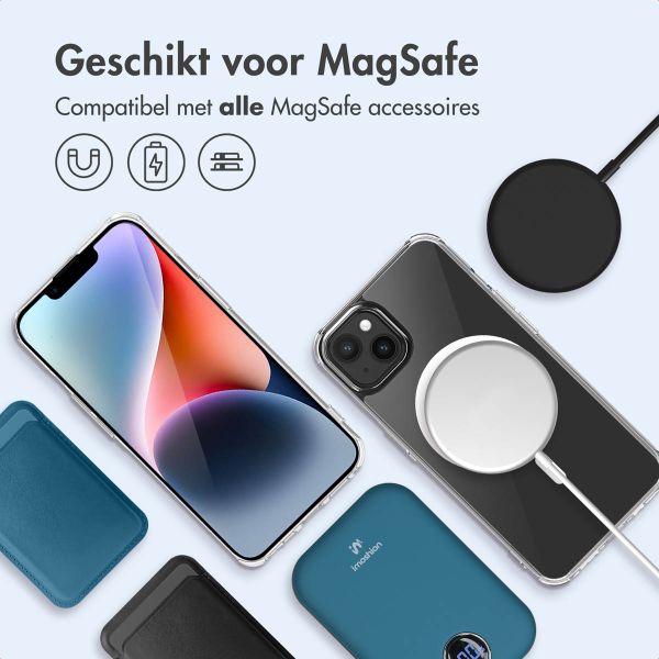 imoshion Protective Backcover met MagSafe Apple iPhone 14 Plus - Transparant
