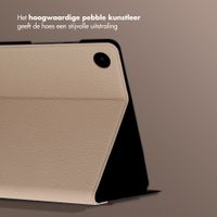 Selencia Riva Bookcase Samsung Galaxy Tab A11 Plus - Beige